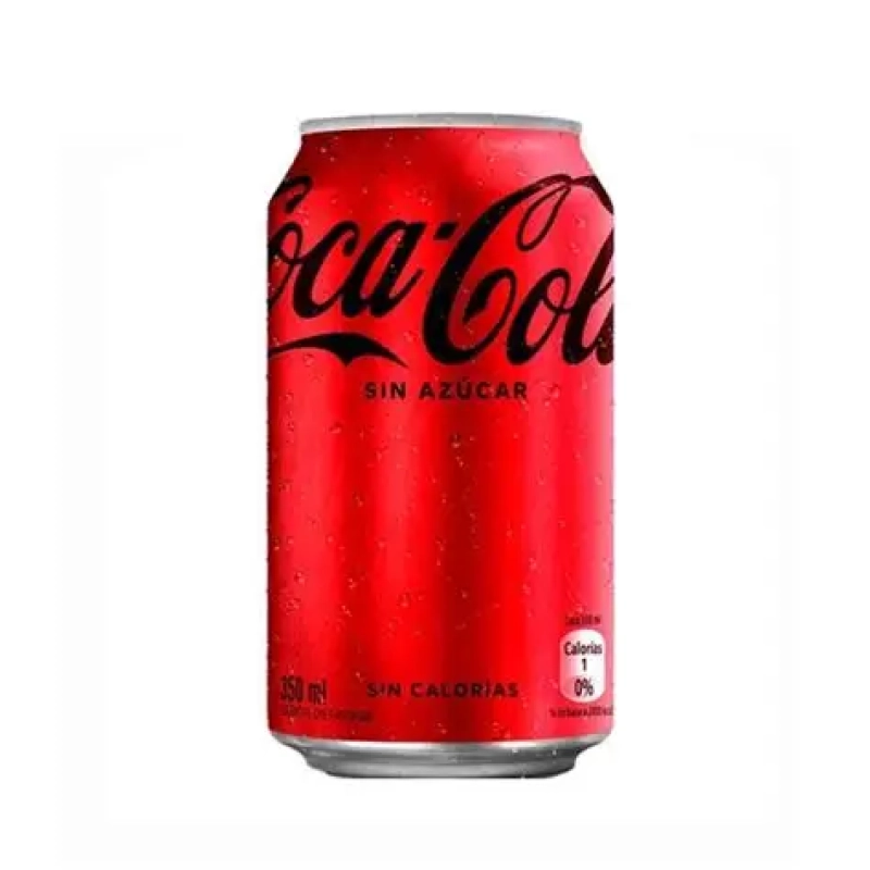 Coca Cola lata 350ml Zero