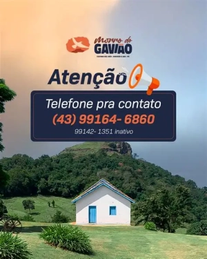 Morro do Gavião - Ribeirão Claro
